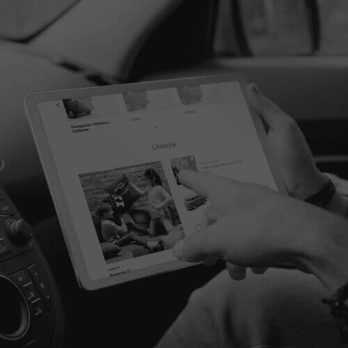 Web app for Volkswagen E-commerce